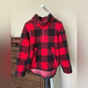 Old Navy Sherpa Quarter Zip